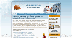 Desktop Screenshot of epitesz-muszaki-ellenor.hu