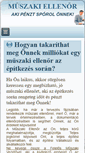 Mobile Screenshot of epitesz-muszaki-ellenor.hu