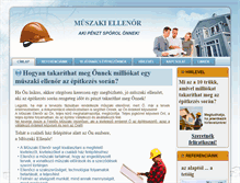Tablet Screenshot of epitesz-muszaki-ellenor.hu